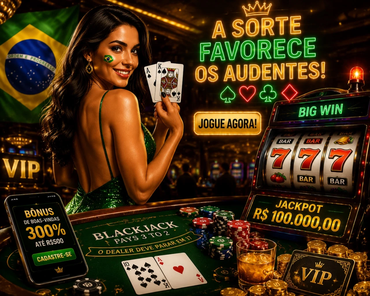 Cassino ao vivo da 76A com dealers reais